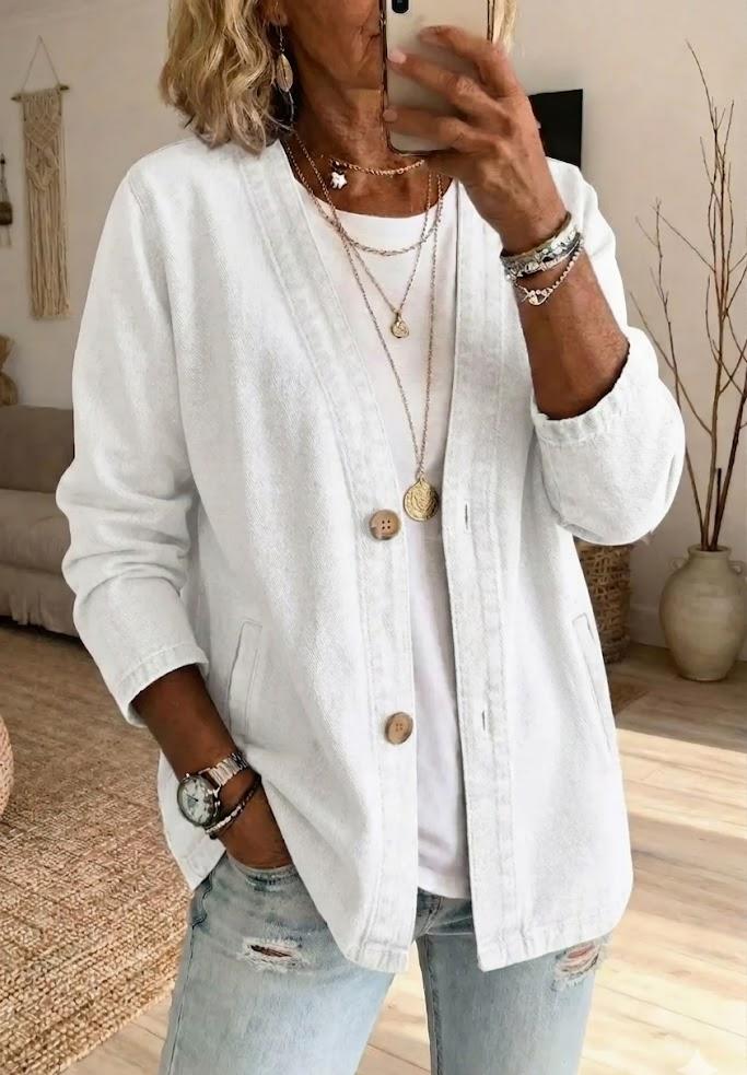 ✨⏰LAST DAY SAVE 49% ⏰Lightweight Denim Cardigan