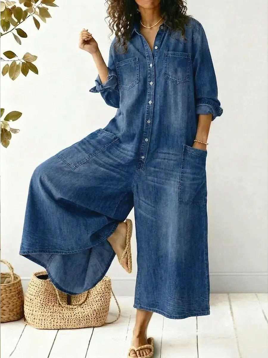 ✨⏰LAST DAY SAVE 49% ⏰ Women's Cozy and Casual Cotton Jumpsuit