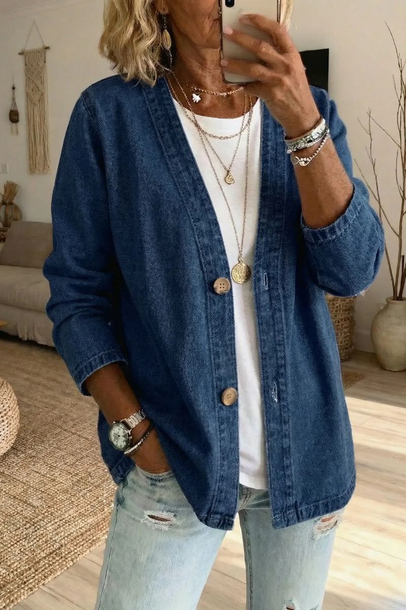 ✨⏰LAST DAY SAVE 49% ⏰Lightweight Denim Cardigan