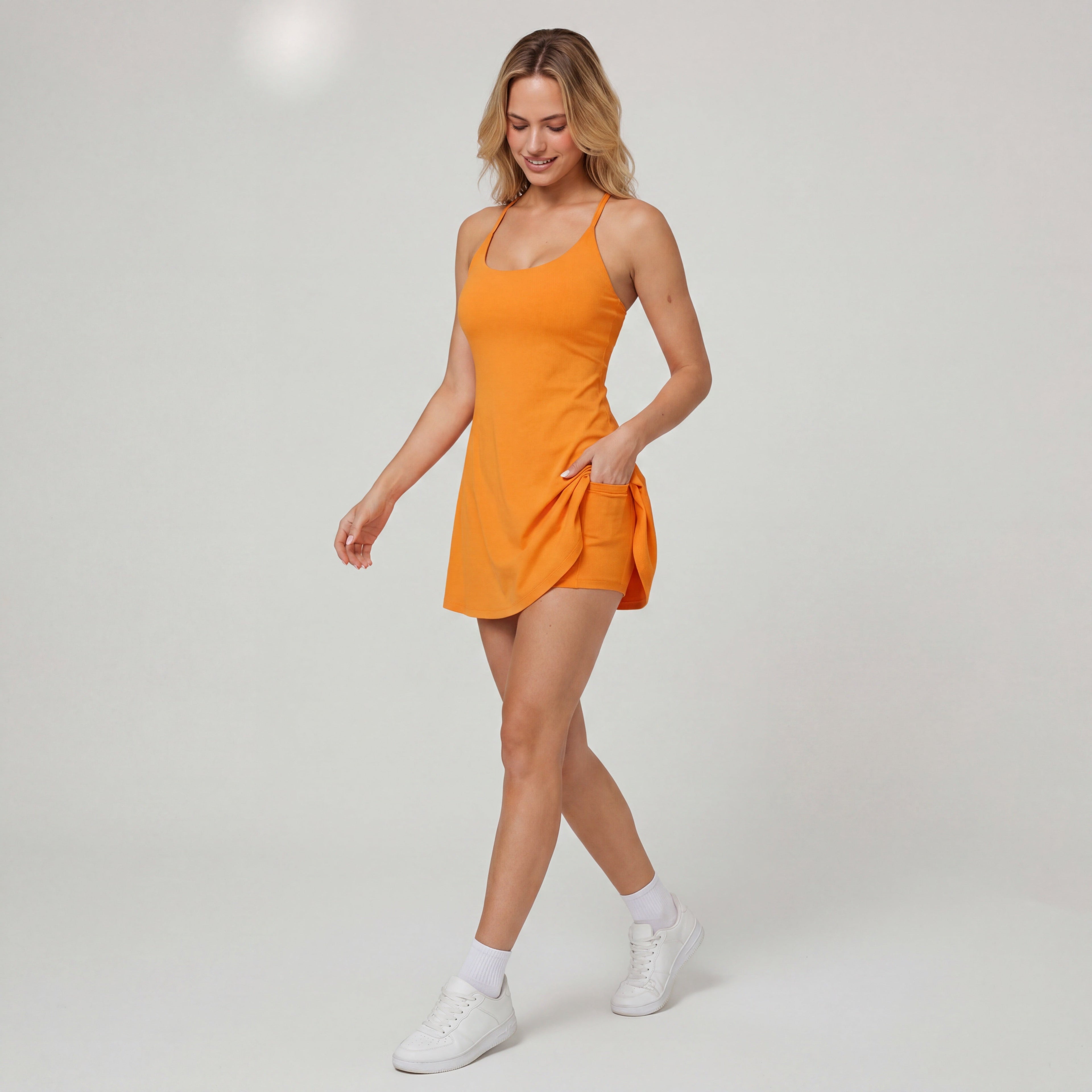 ✨⏰LushHalter EasyFlow Active Dress